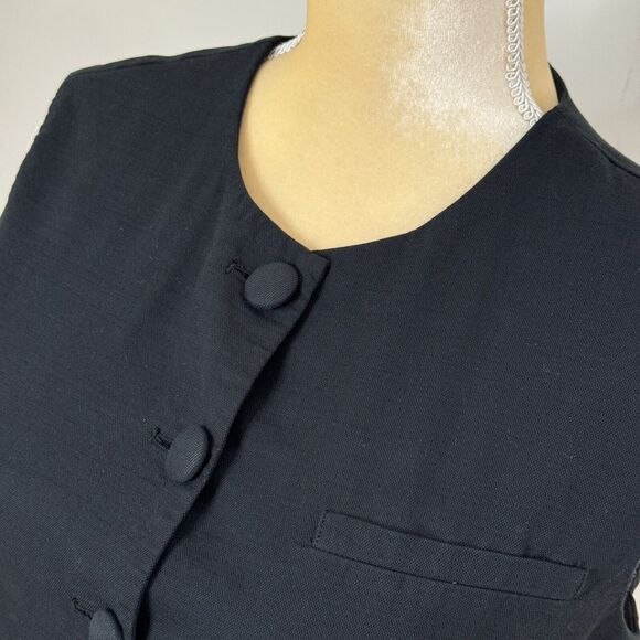 Elegant Black Women's Vest - Picture 11 of 12